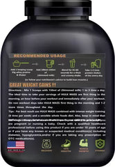 HULK MASS Weight Gainers/Mass Gainers 1kg