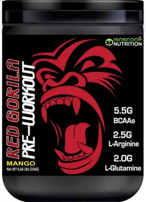 Red gorila pre workout Mango 300g BCAA