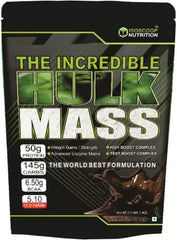 Hulk Mass 1 kg Pouch Weight Gainers/Mass Gainers